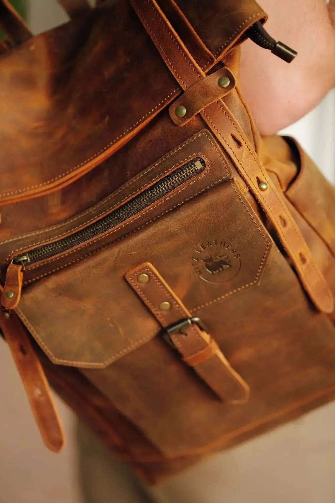 The Adventurer Backpack - Ritz Leathers