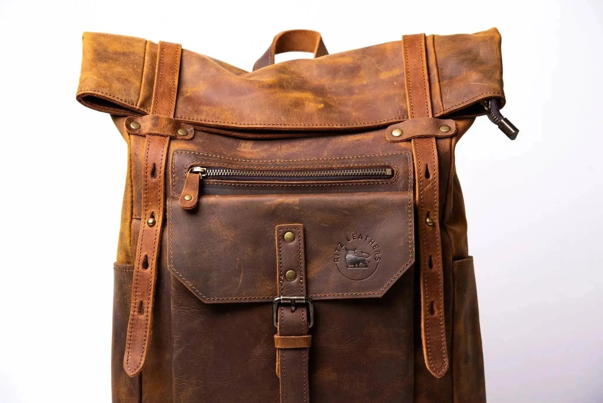 The Adventurer Backpack - Ritz Leathers