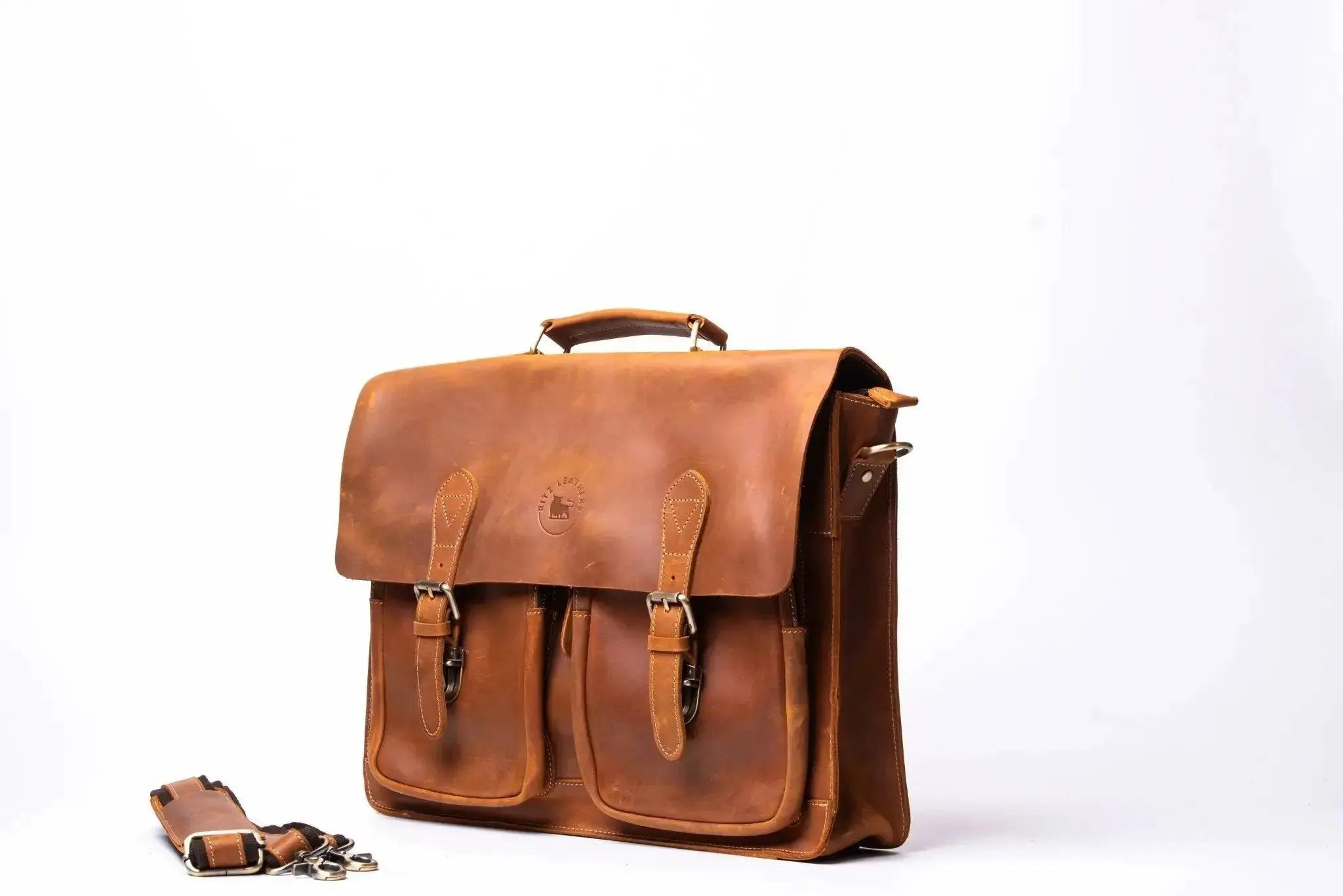 The Business Briefcase - Ritz Leathers