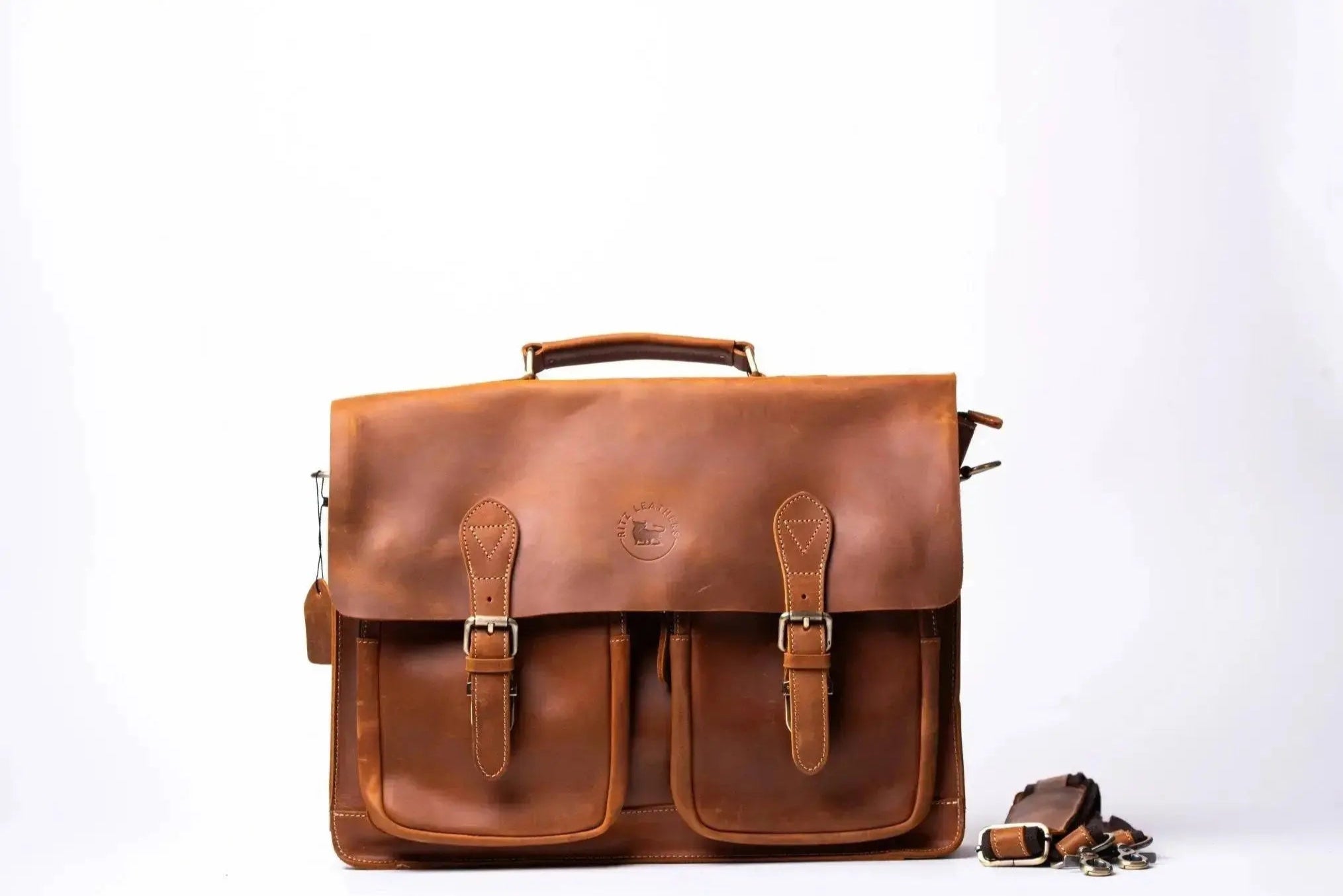The Business Briefcase - Ritz Leathers