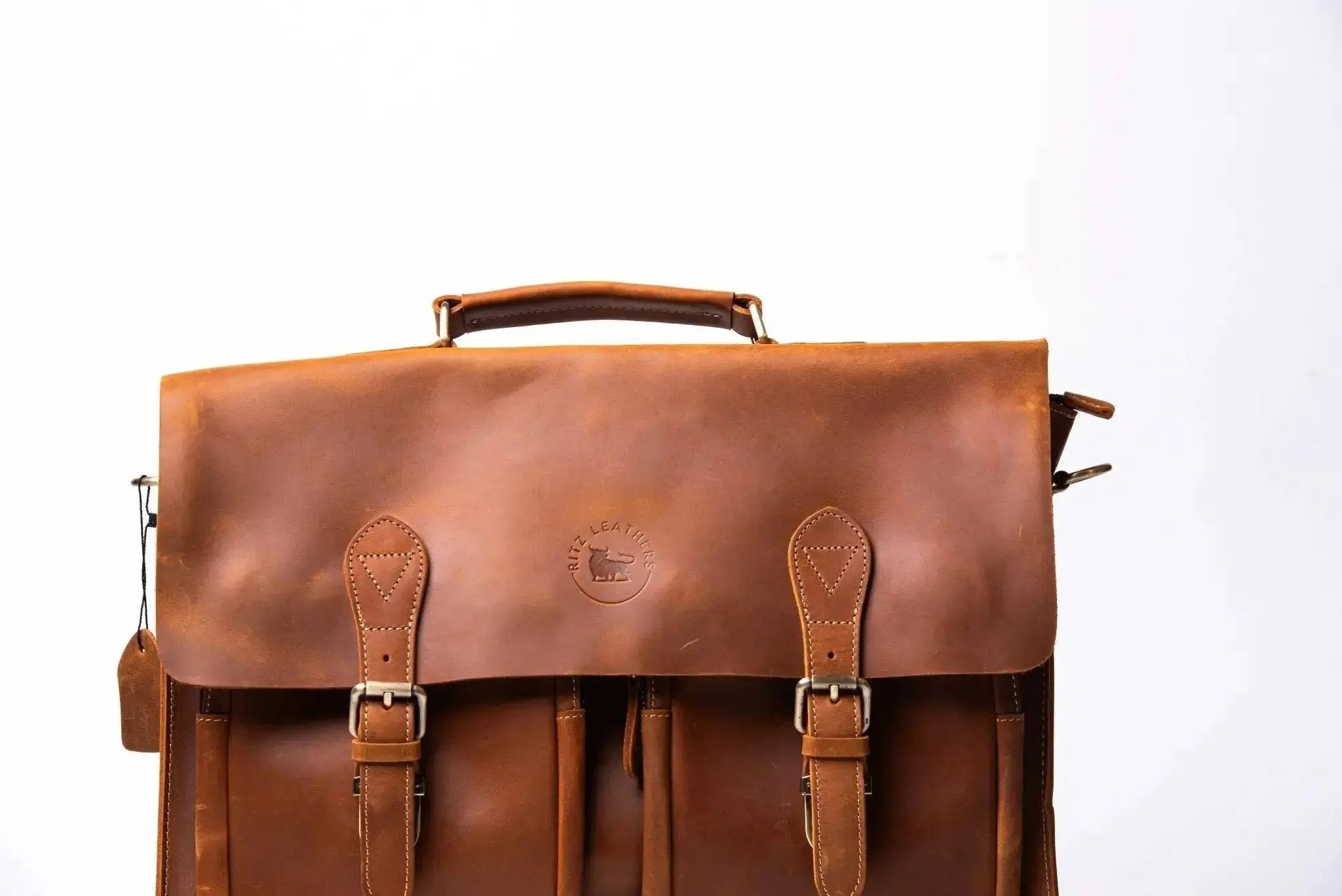 The Business Briefcase - Ritz Leathers