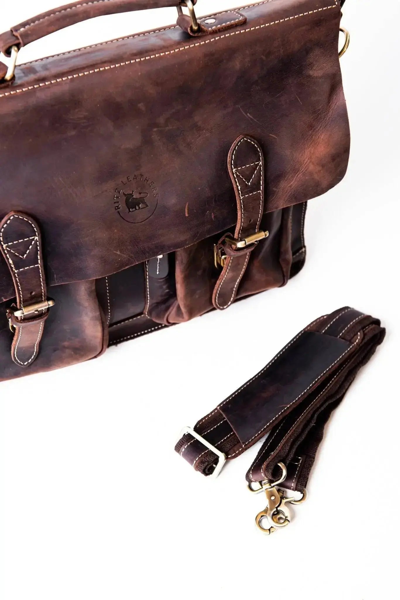 The Business Briefcase - Ritz Leathers