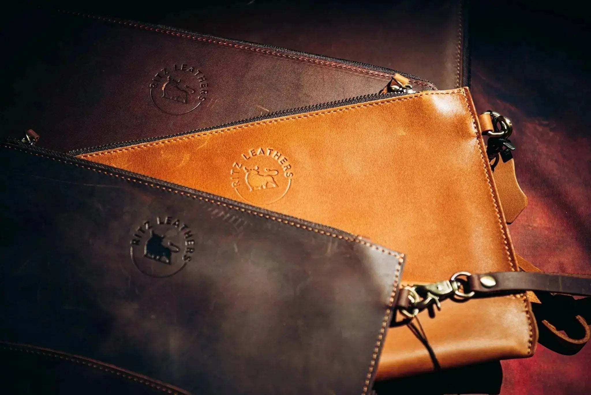 The Clutch bag - Ritz Leathers