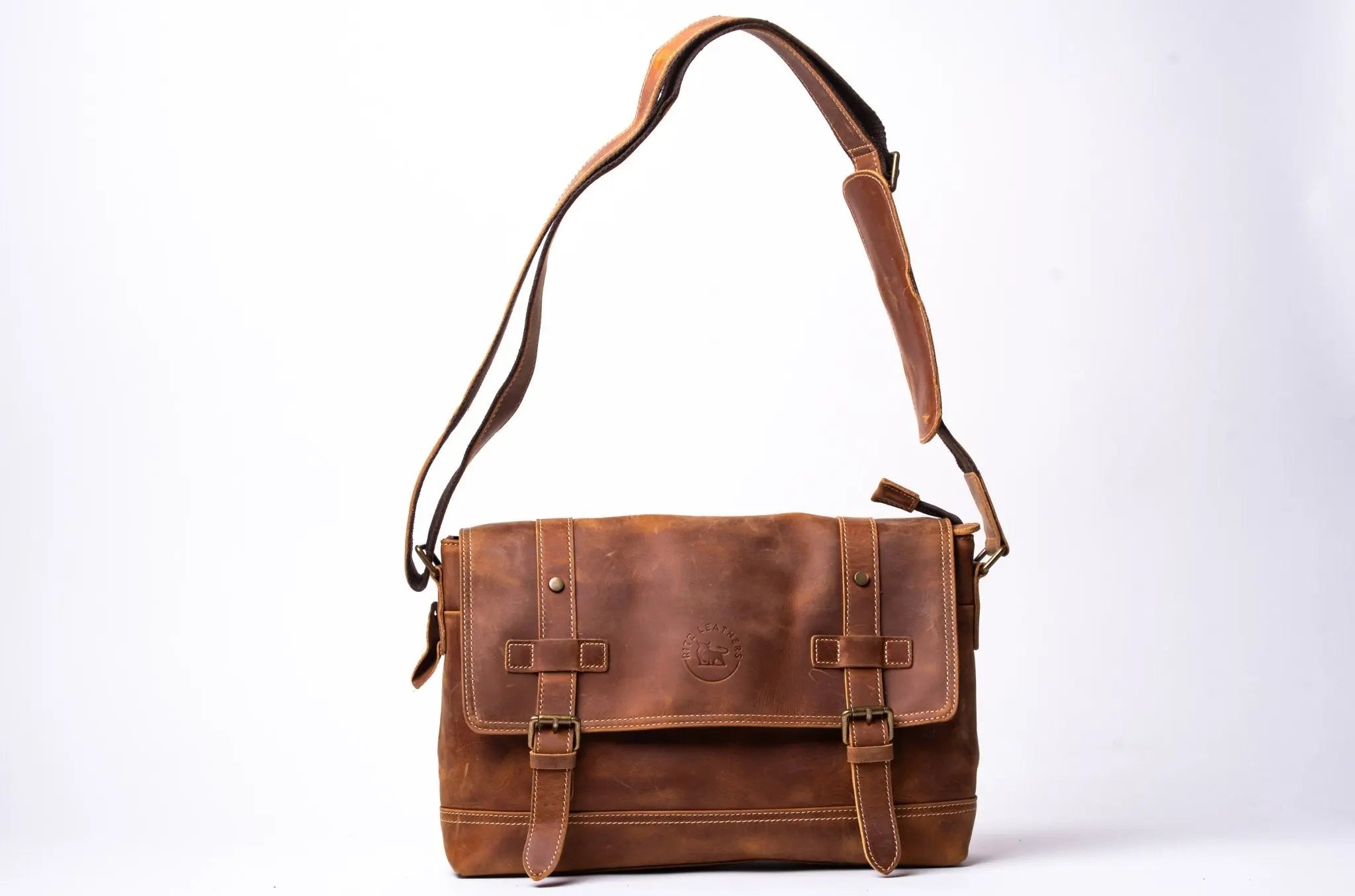 The Messenger Bag - Ritz Leathers