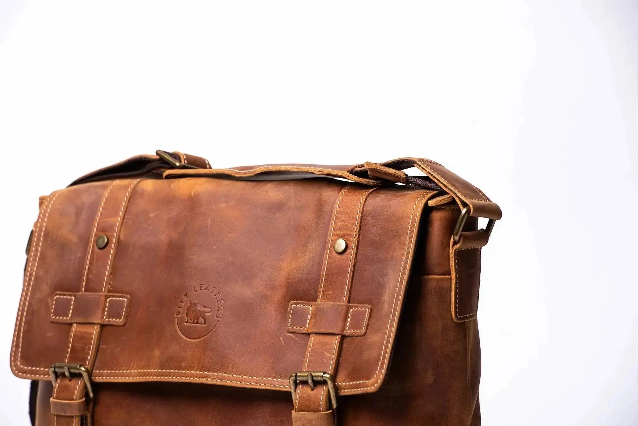 The Messenger Bag - Ritz Leathers