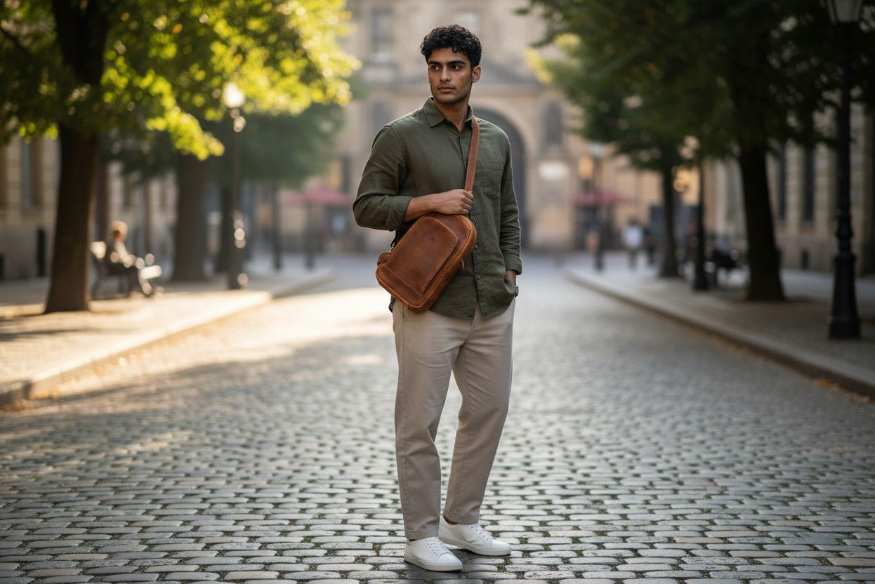 The Sling bag - Ritz Leathers